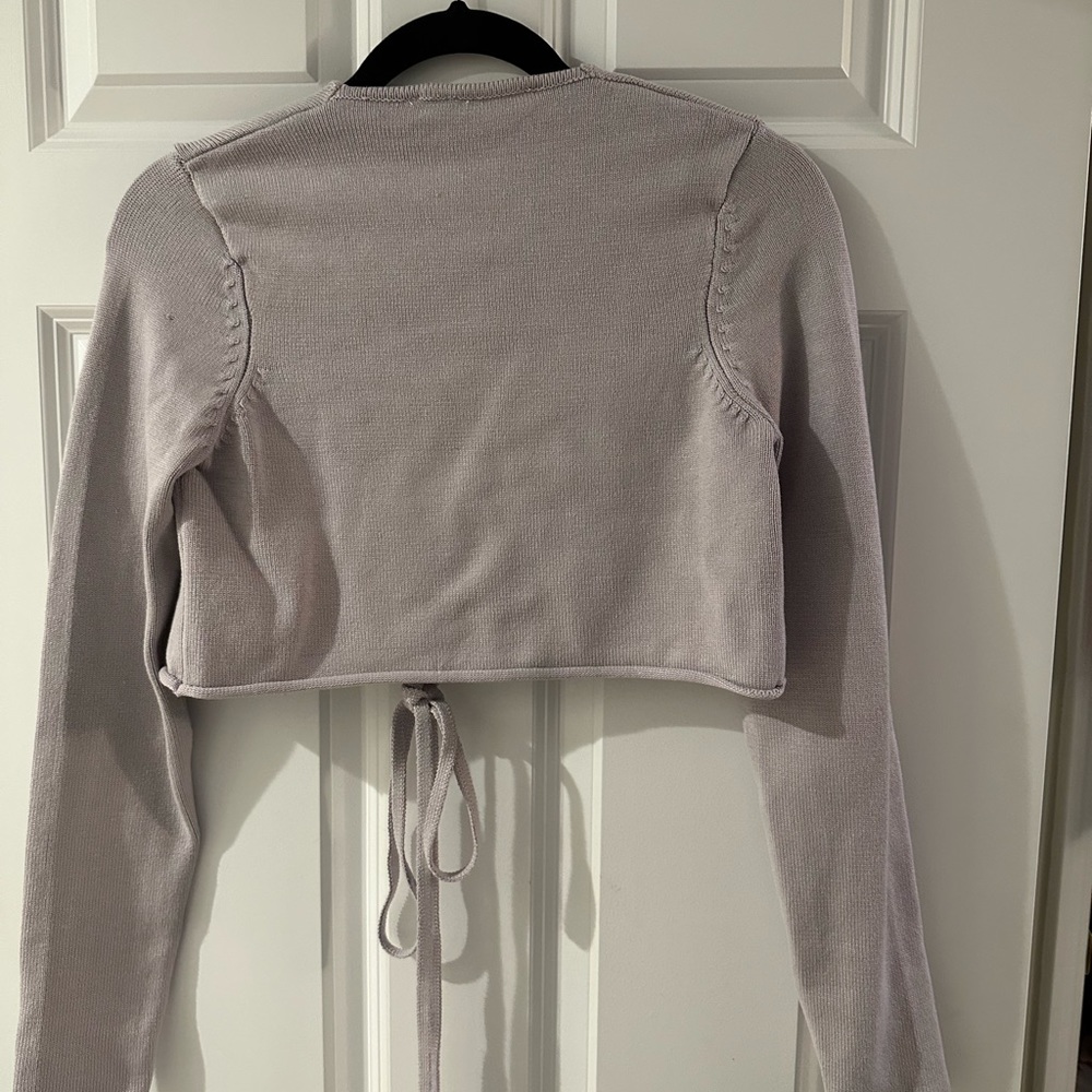 Zara wrap sweater